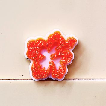 APLIQUE FLOR GLITTER (MOANA)