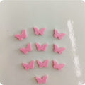Apliques Mini Borboletas (Pacote c/ 10 unidades)
