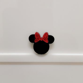 ROSTO MINNIE (LAÇO VERMELHO)
