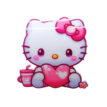 SUBLIMADO CURVADO (HELLO KITTY)