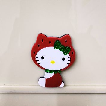 APLIQUE HELLO KITTY VERMELHA