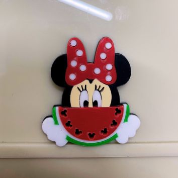 Aplique Minnie c/ Frutas