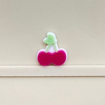 Aplique Mini Fruta Cereja