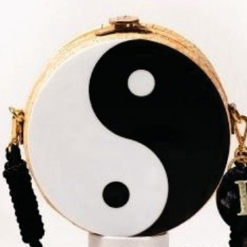 BASE PARA BOLSA ( YIN YANG)
