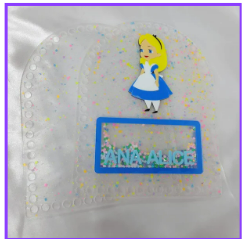 BASE P/MOCHILA (ALICE NO PAIS DAS MARAVILHAS)