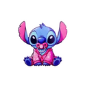 Apliques Stitch Sublimado