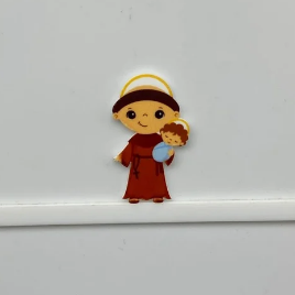 Aplique Sublimado Religioso Santo Antônio