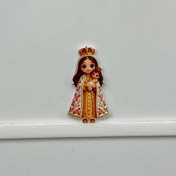 Aplique Sublimado Religioso Nossa Senhora de Nazaré