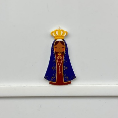 Aplique Sublimado Religioso Nossa Senhora Aparecida
