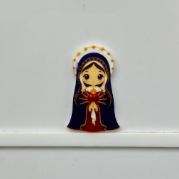 Aplique Sublimado Religioso Nossa Senhora das Dores