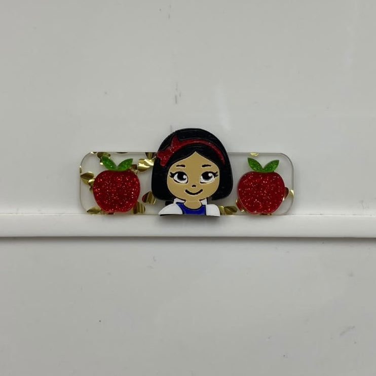 Hairclip Princesa Branca de Neve