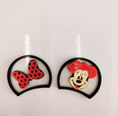 Par de Orelhas Curvado Minnie Tiara